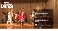 Desktop Screenshot of markdegarmodance.org